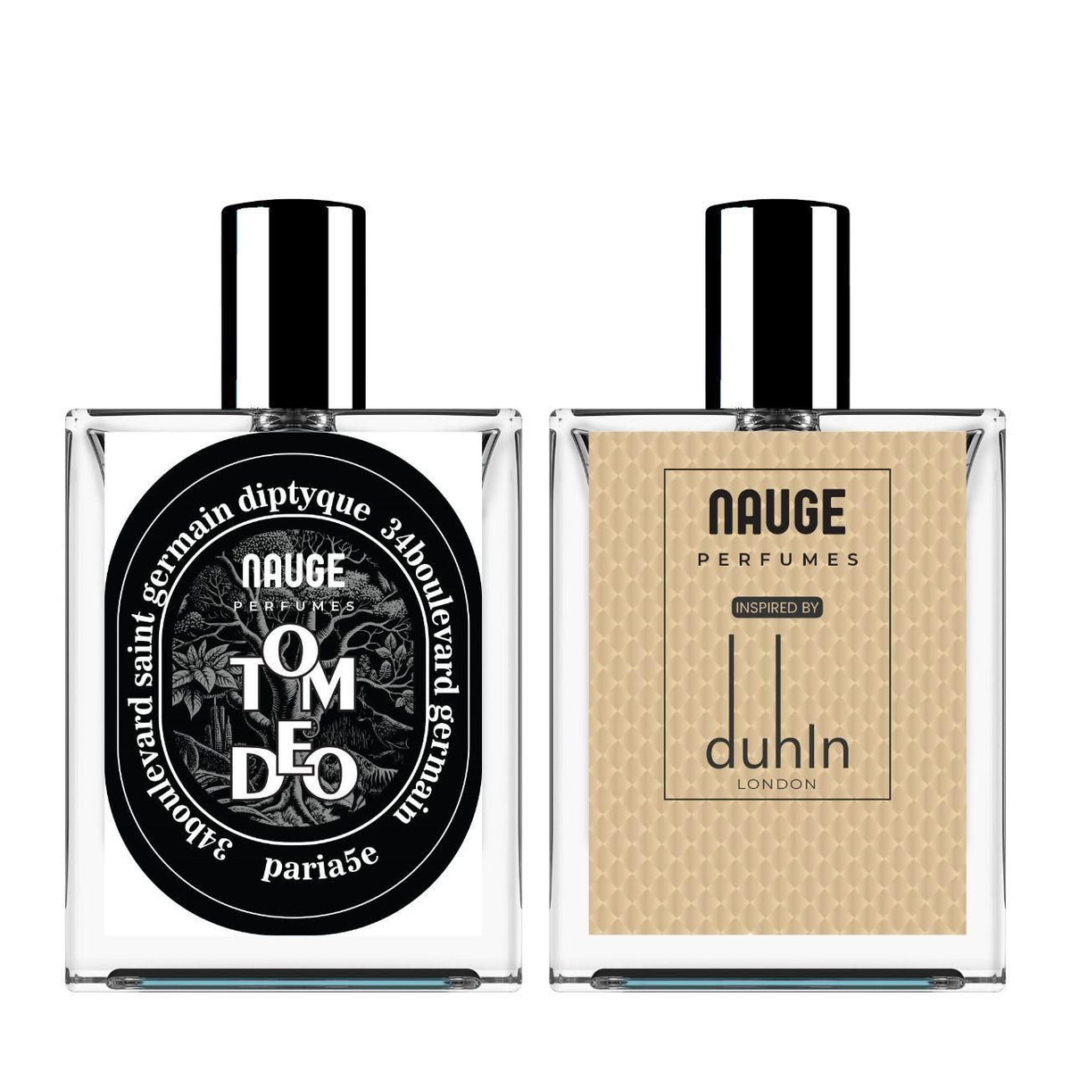 Dullhin LONDON & Tom Deo Luxurious Perfume Combo – Long-Lasting Unisex Fragrance Set (2 x 50ML)
