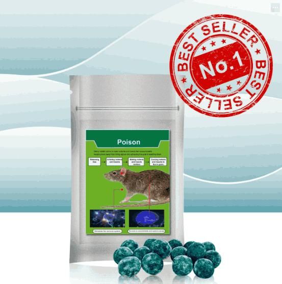 Rat Poison and Insect Pest Control Pellets – Pack of 15 Goli