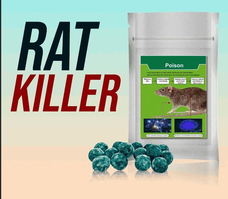 Rat Poison and Insect Pest Control Pellets – Pack of 15 Goli