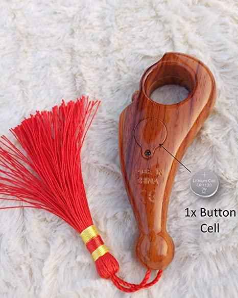 Digital Tally Counter with Adjustable Finger Ring | 5-Channel Manual Number Counting Machine for Tasbeeh & Sports (Wood Finish) - Lunexa_co