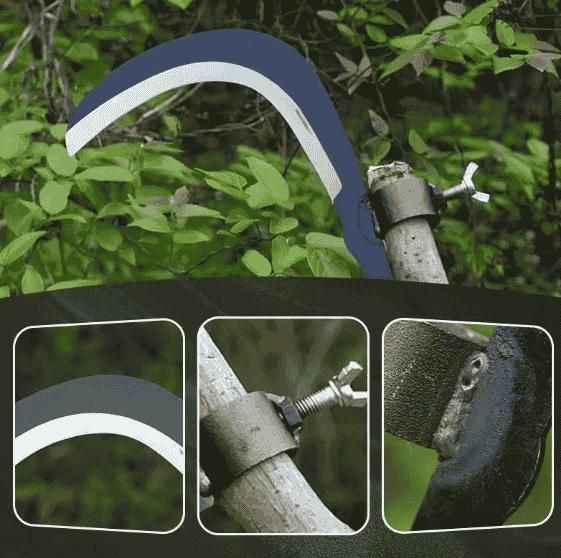 Grass Sickle Cutter (Blade Only) – Multifunctional Garden Scythe for Weeding & Cutting - Lunexa_co