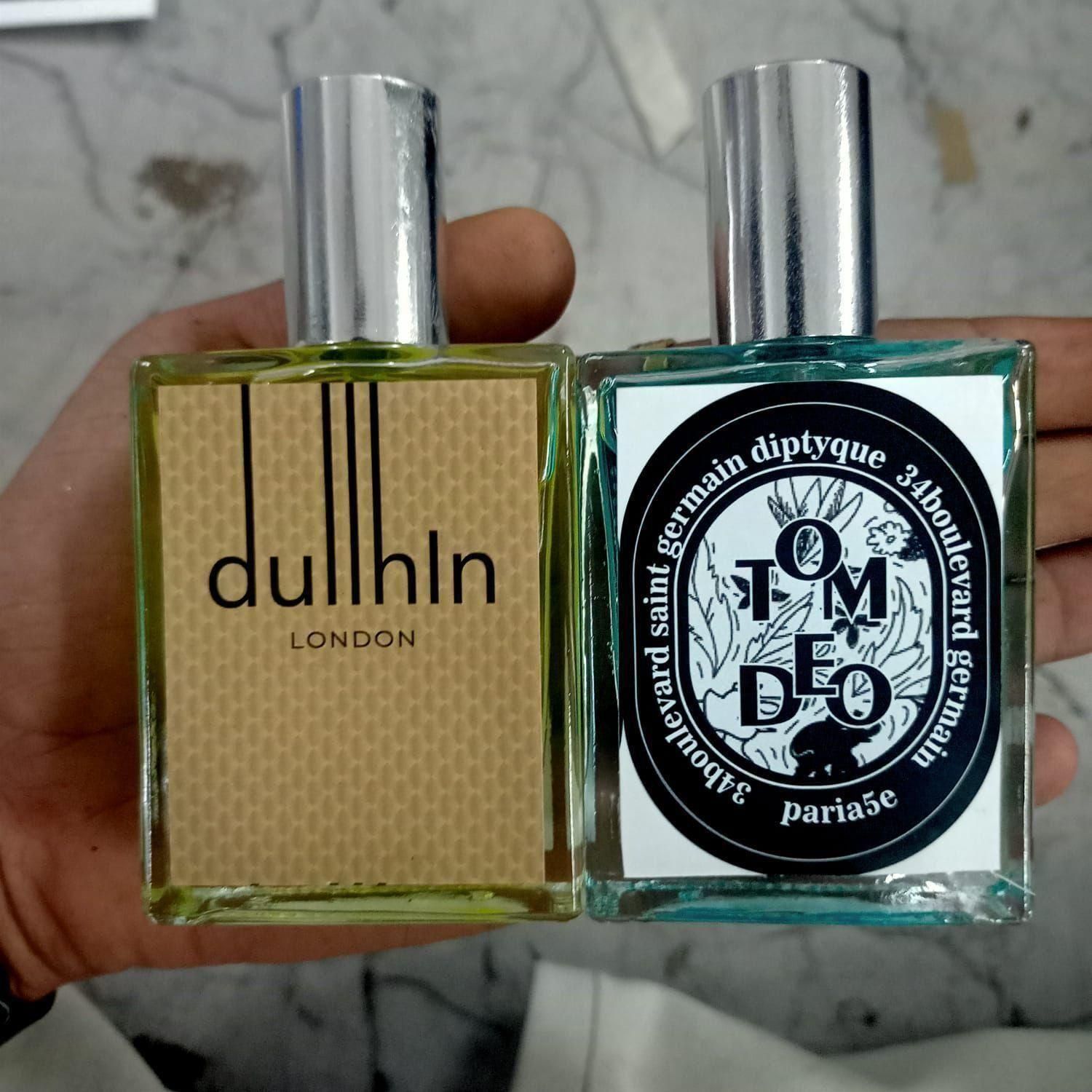 Dullhin LONDON & Tom Deo Luxurious Perfume Combo – Long-Lasting Unisex Fragrance Set (2 x 50ML)
