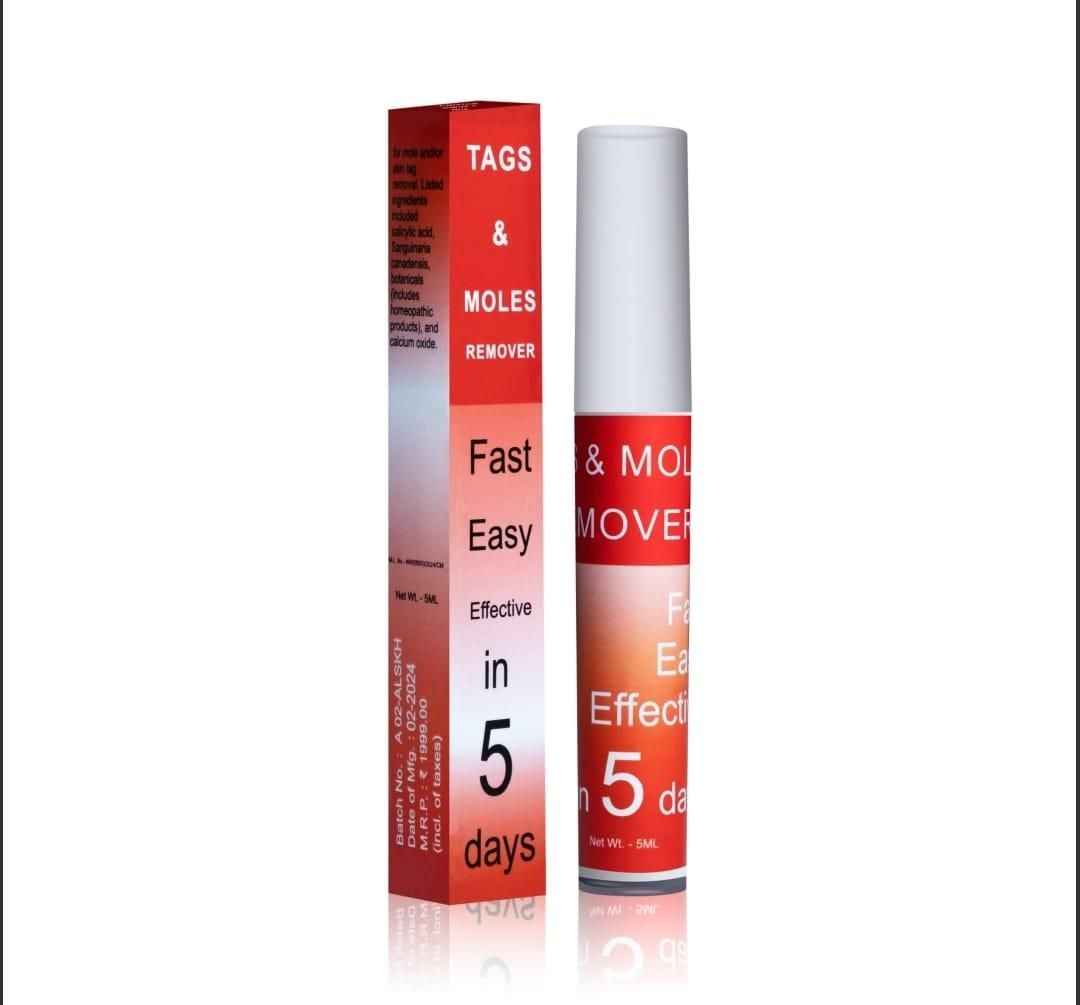 Tags Wart & Moles Remover 5mL (Pack of 2) - Lunexa_co