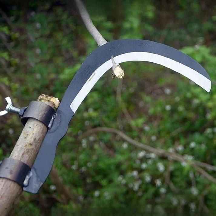 Grass Sickle Cutter (Blade Only) – Multifunctional Garden Scythe for Weeding & Cutting - Lunexa_co